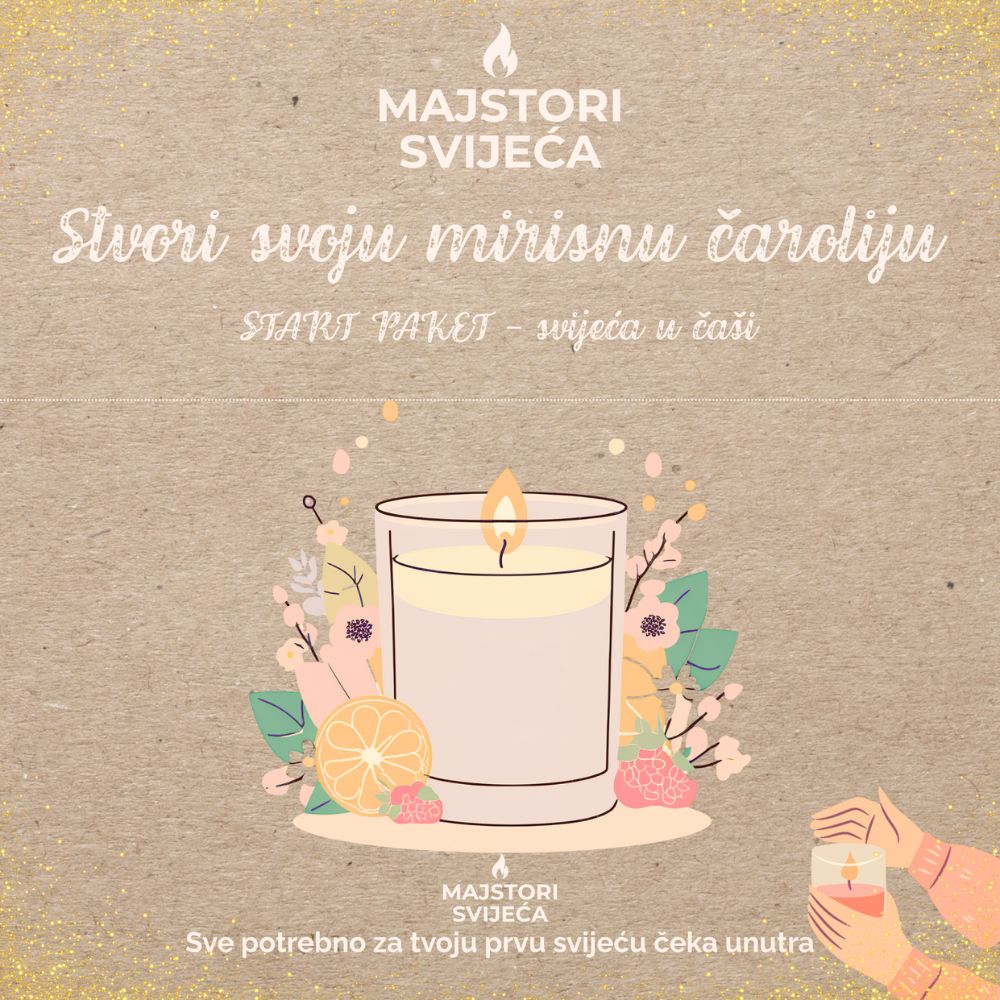 izradi svoju svijeću