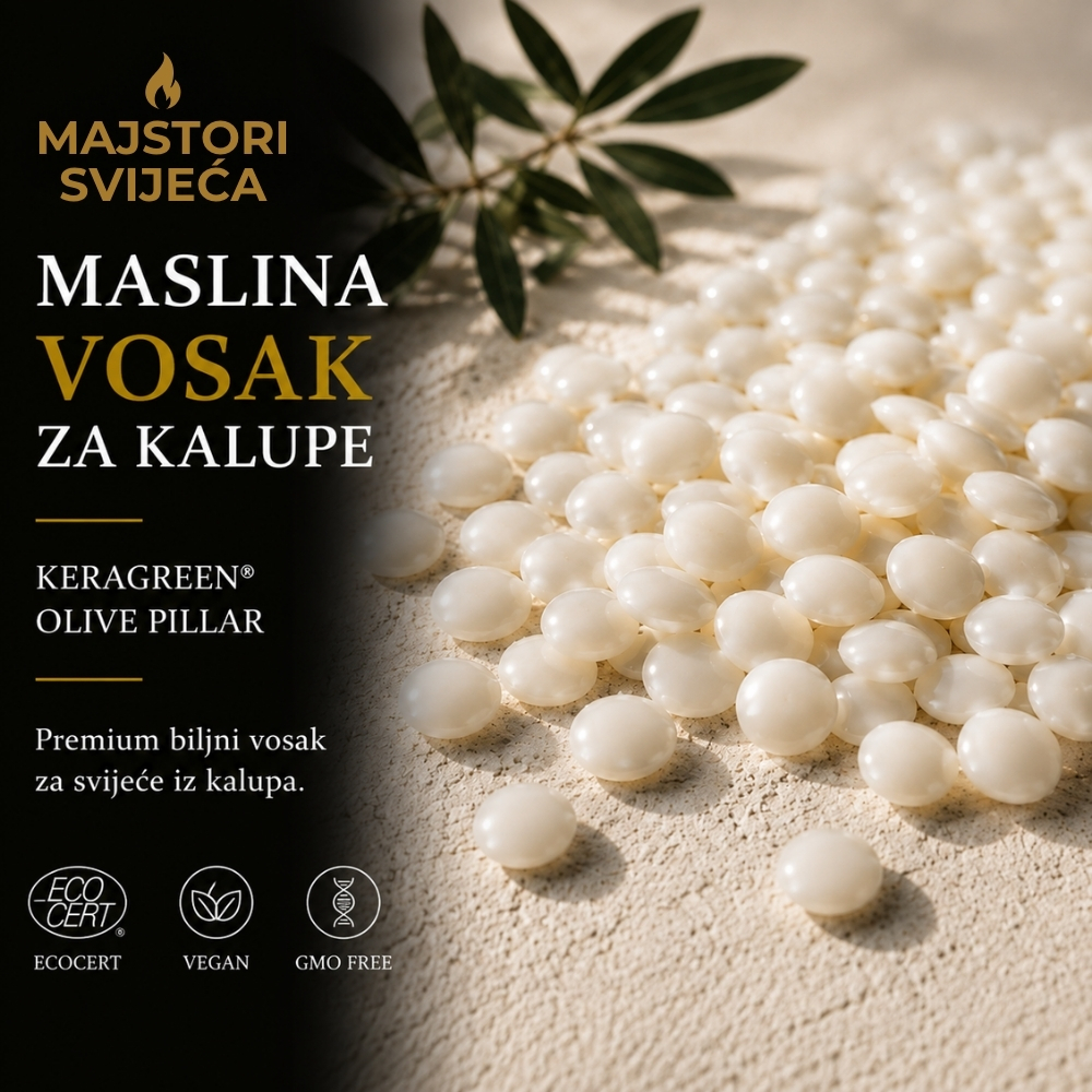 maslina vosak za kalupe