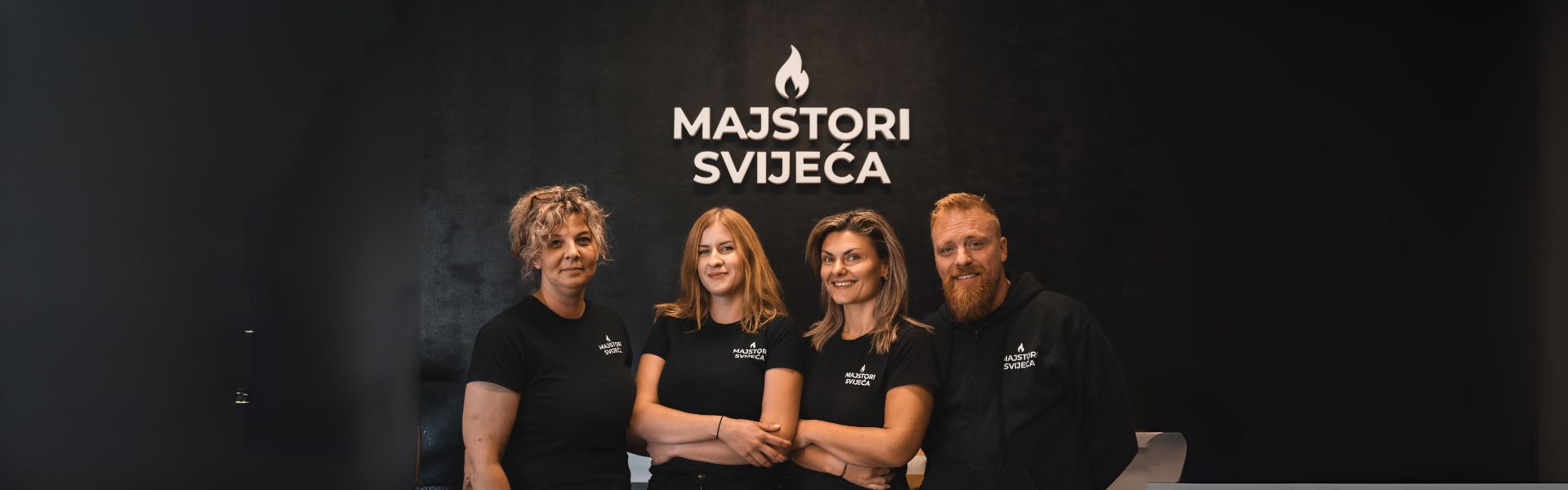 Majstori svijeća-team-baner O nama-web page materijali za svjeće