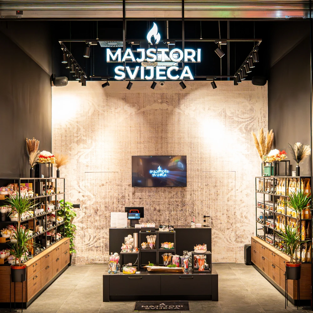 Showroom svijeća u pregači